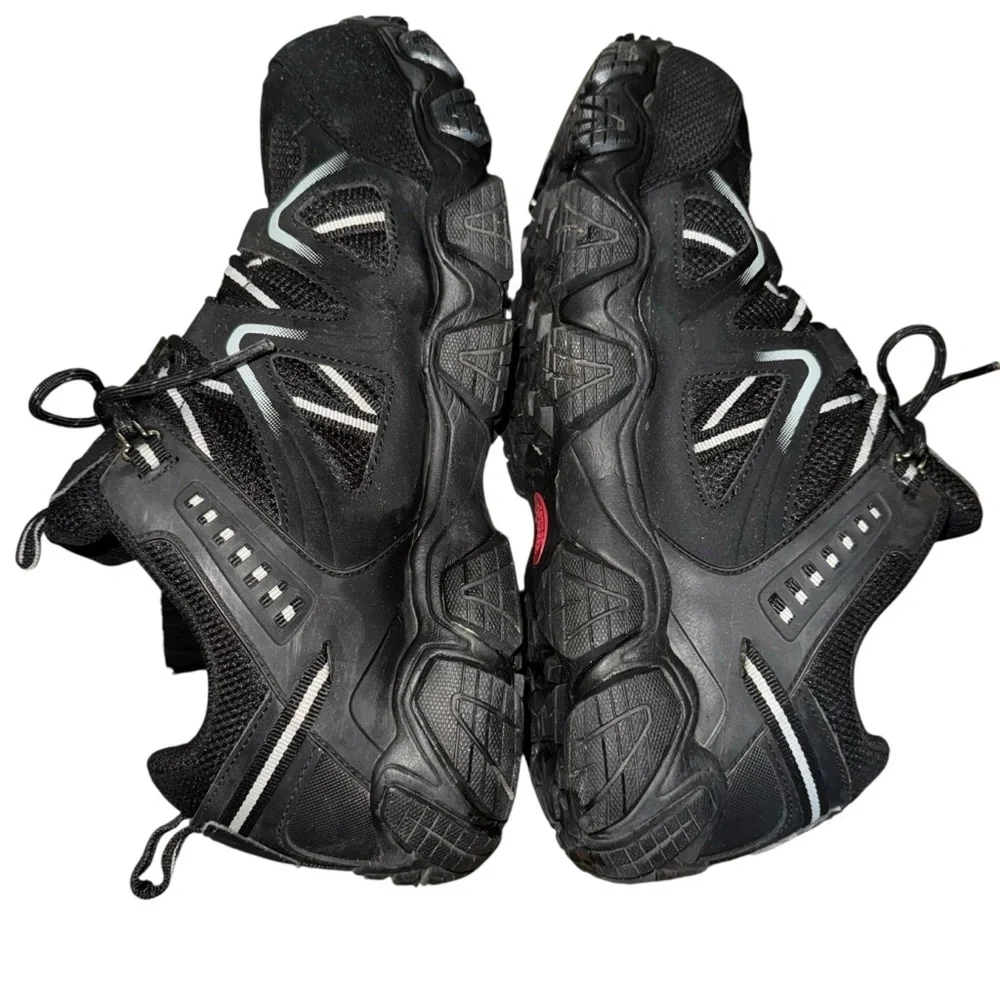 Men’s Black Waterproof Hiking Trail Shoes Sneakers Outdoor Athletic Size 12W